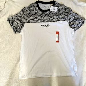GUESS Men's Snake Skin Print T-shirt